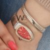 Bvlgari Women's Watch with Red Dial | Watches Prime