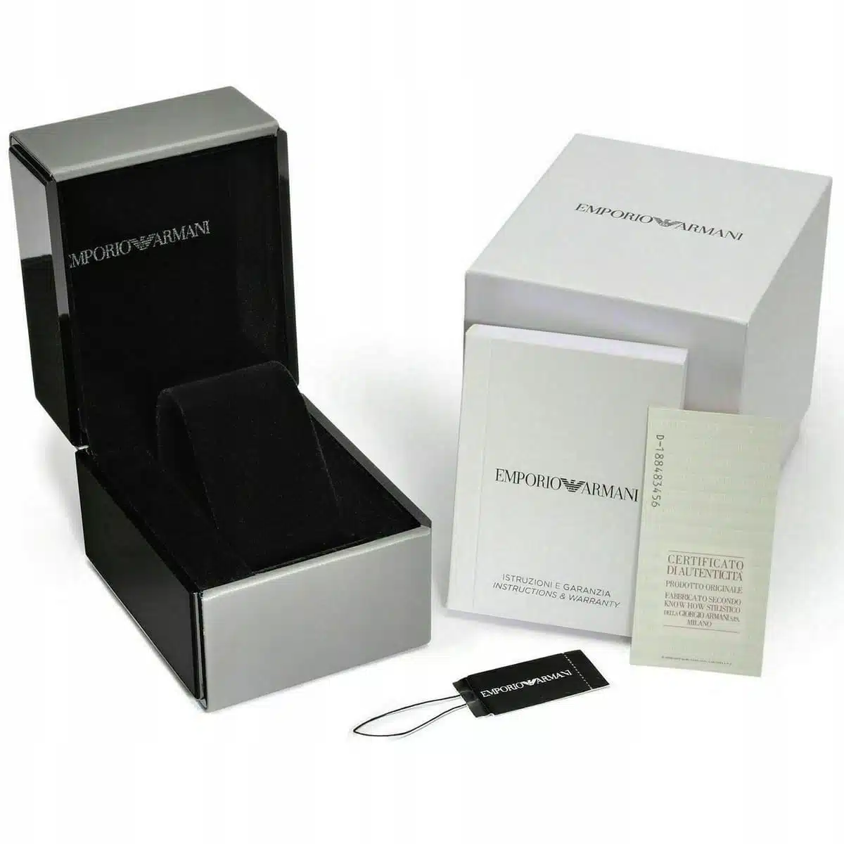 Emporio armani original watch box
