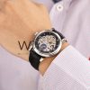 Cartier Automatic Watch Black Leather Belt | Watches Prime