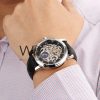Cartier Automatic Watch Black Leather Belt | Watches Prime