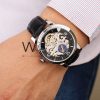 Cartier Automatic Watch Black Leather Belt | Watches Prime