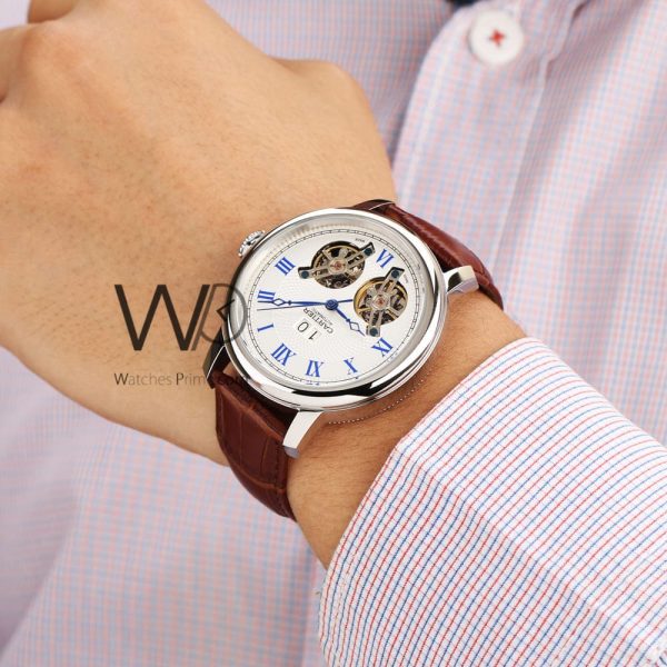 Cartier Automatic Men's Watch White Dial | Watches Prime