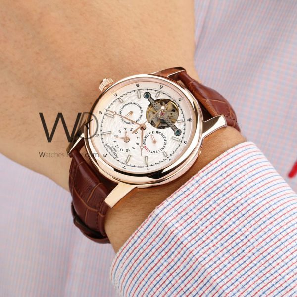 PATEK PHILIPPE WATCH WITH LEATHER BROWN 3076 | Watches Prime