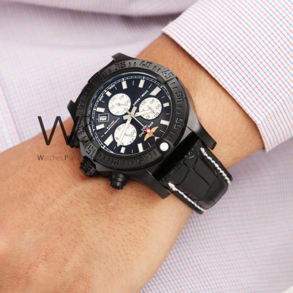 Breitling Men's Watch Black dial Chronograph | Watches Prime
