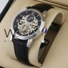 Cartier Automatic Watch Black Leather Belt | Watches Prime