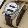 Breitling men's watch with white dial