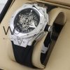 HUBLOT WATCH BLACK WITH RUBBER BLACK BELT | Watches Prime