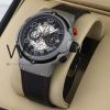 Hublot chronograph watch black dial