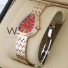 Bvlgari Women's Watch with Red Dial
