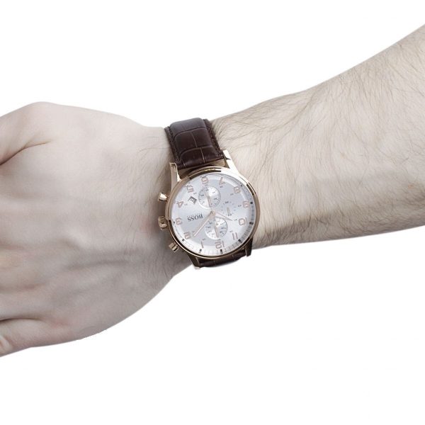 ساعة هوجو بوس رجالية ايرولاينر 1512519 | واتشز برايم