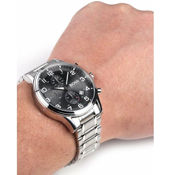 Hugo Boss Men's Watch Aeroliner 1513181 | Watches Prime