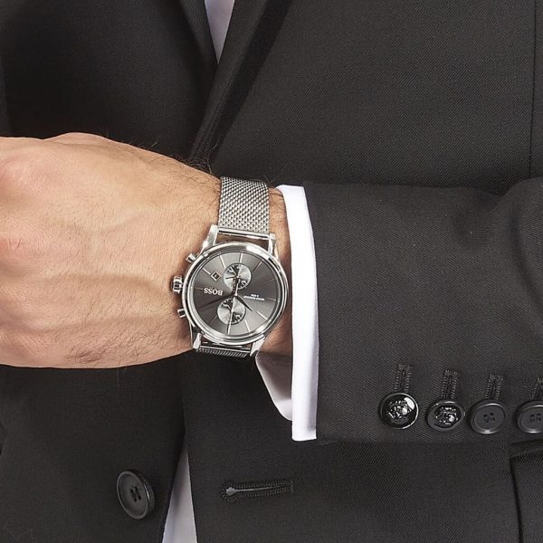 Hugo Boss Men's Watch Jet 1513440 | Watches Prime