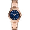 Bq3563 fossil watch men rose gold metal adalyn