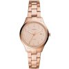 Es4870 fossil watch women rose gold metal lady forrester