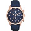 Fs4933 fossil watch men blue leather townsman