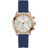 W1025l4 guess watch women blue rubber marina