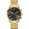 W1309g2 guess watch men gold metal hendrix