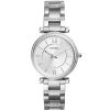 Es4341 fossil watch men silve metal carlie three hand