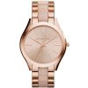 Mk4294 michael kors watch women rose gold metal slim runway