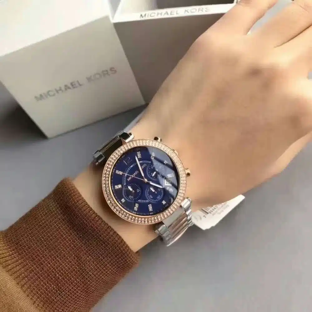 ４７％オフMichael Kors　パーカークロノグラフウォッチ MK6141 Michael Kors Ladies' Parker Chronograph Watch (MK6141) - YouTube