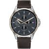 1791615 tommy hilfiger watch men brown leather shawn