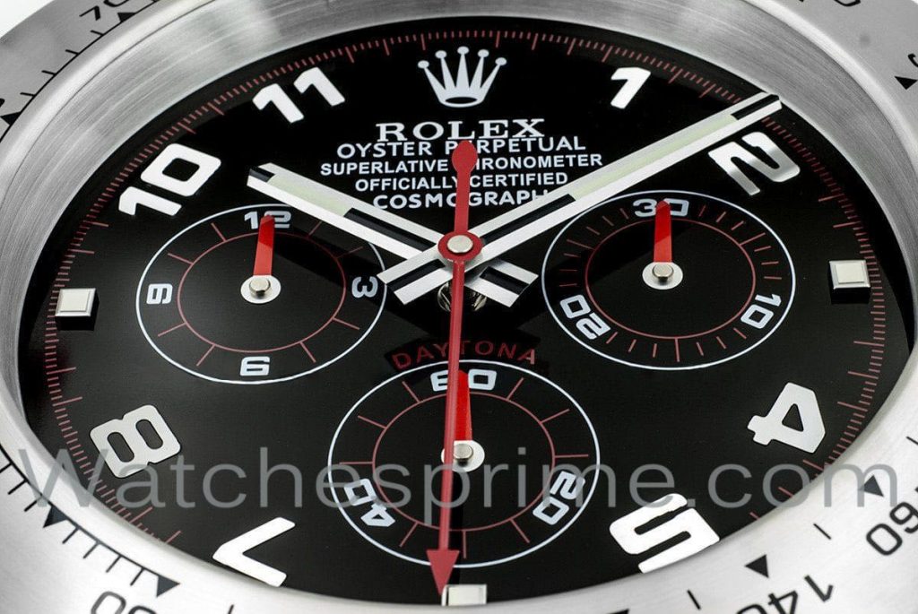 daytona rolex wall clock