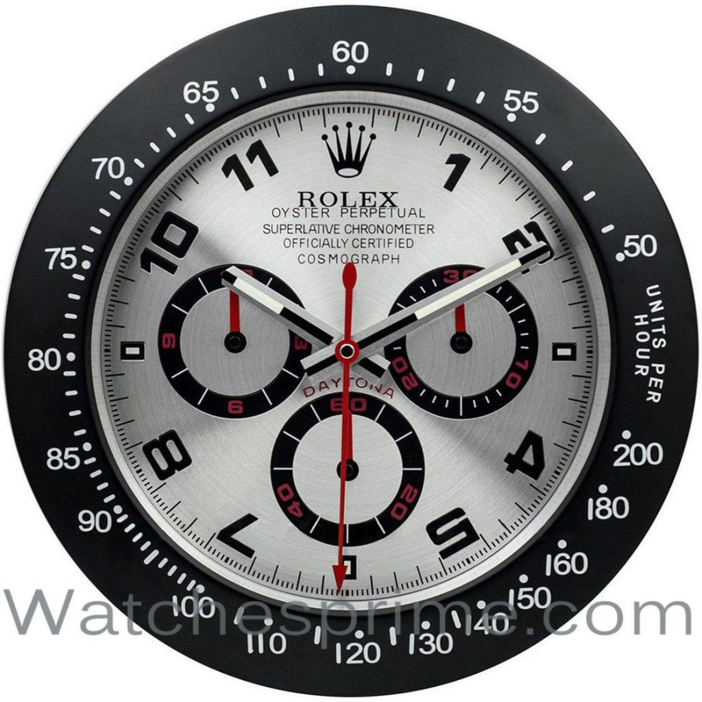daytona rolex wall clock