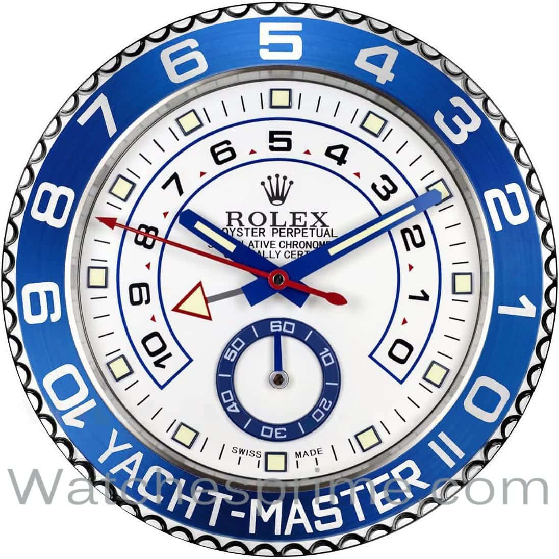 yacht master 2 wall clock