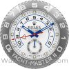 Rolex wall clock yacht master ii white dial gray bezel