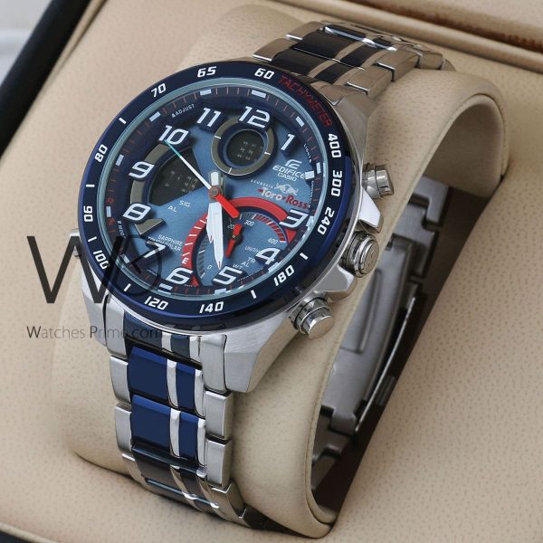 edifice leather belt watches