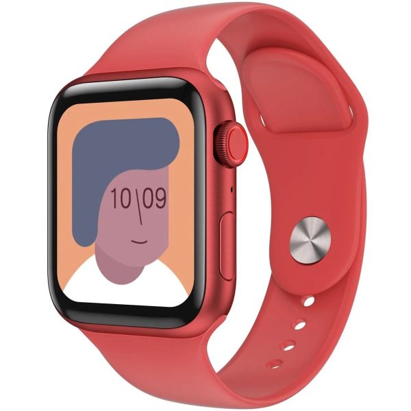 Buy Online i8 PRO Smart Watch - Red - 45mm | Watches Prime