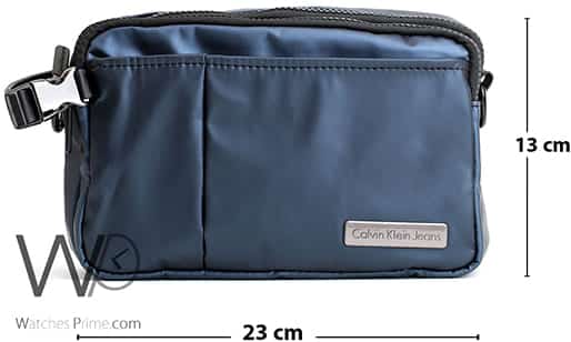Calvin Klein CK blue Handbag for men | Watches Prime