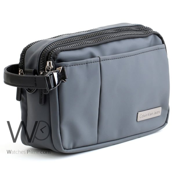 Calvin Klein CK gray Handbag for men | Watches Prime