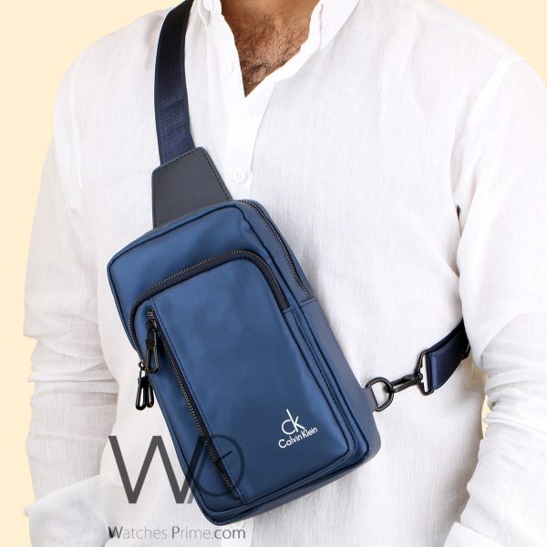 Calvin Klein CK blue Shoulder Bag | Watches Prime