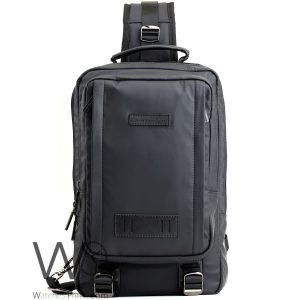 sling backbag Calvin Klein black bag for men ck