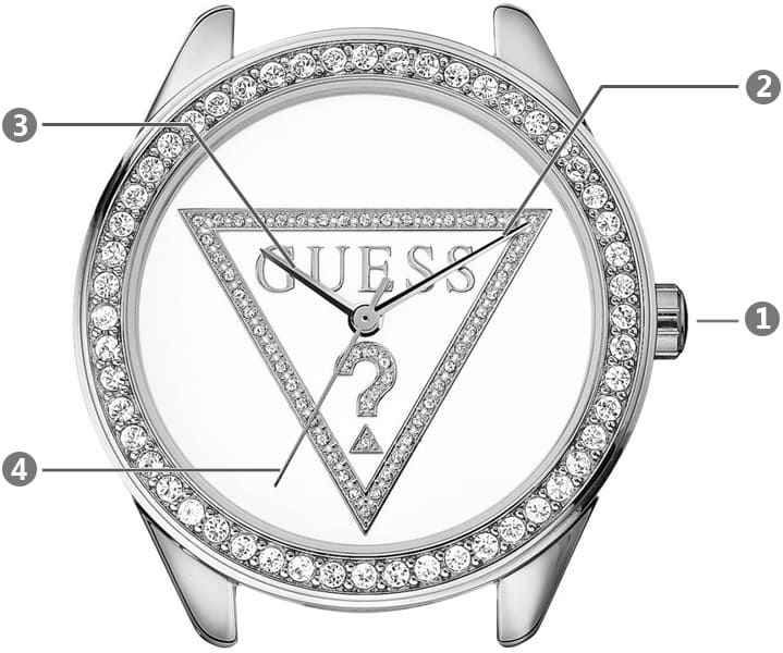 ساعة جيس حريمي ميني تراينجل W65006L1 | واتشز برايم