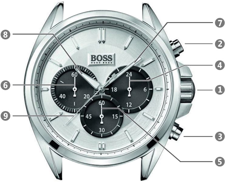 ساعة هوجو بوس رجالية درايفر 1512880 | واتشز برايم