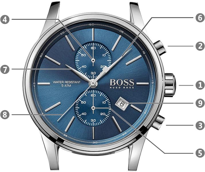 Hugo Boss Men's Jet Watch 1513384 | Watches Prime