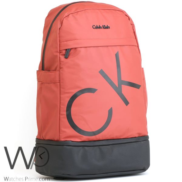 Calvin Klein CK red back bag for men | Watches Prime