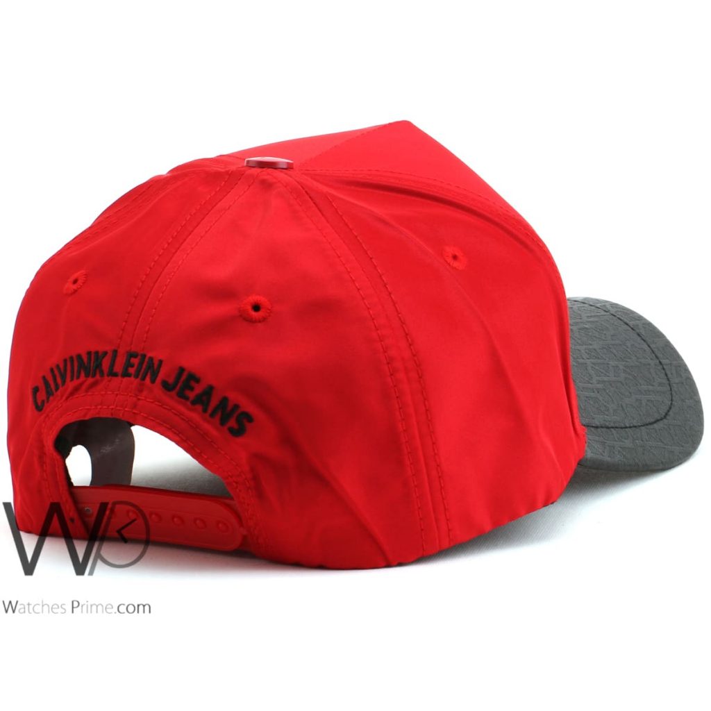 calvin klein cap red