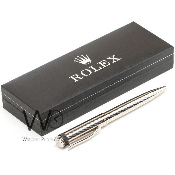 Rolex ball point ink pen silver | Watches Prime