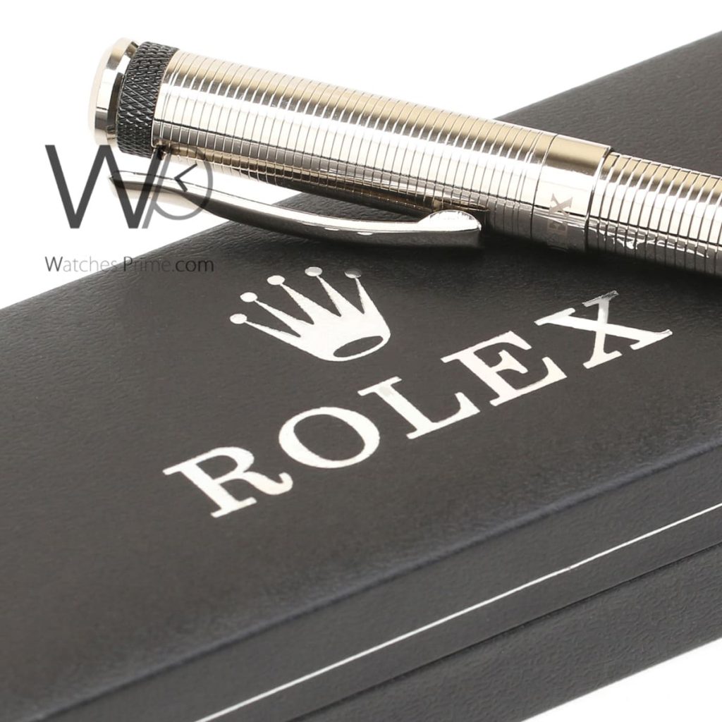 Rolex ball point ink pen silver Watches Prime