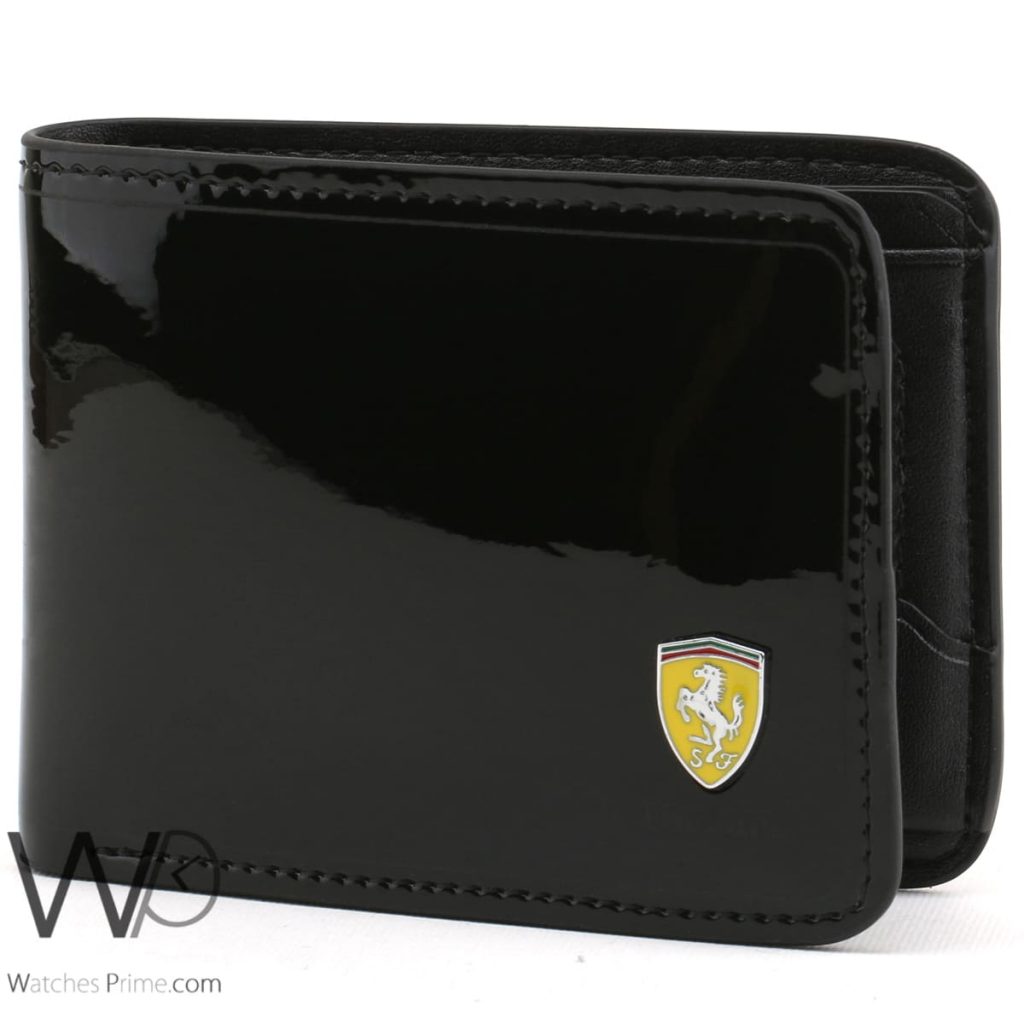 Ferrari wallet black for men Watches Prime