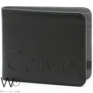Calvin Klein CK wallet black for men | Watches Prime