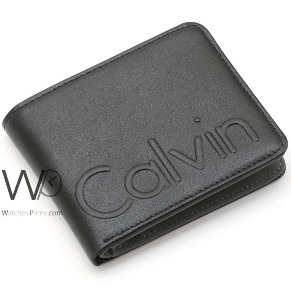 Calvin Klein CK wallet black for men | Watches Prime
