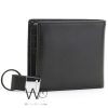 Calvin klein wallet and keychain black men | Watches Prime