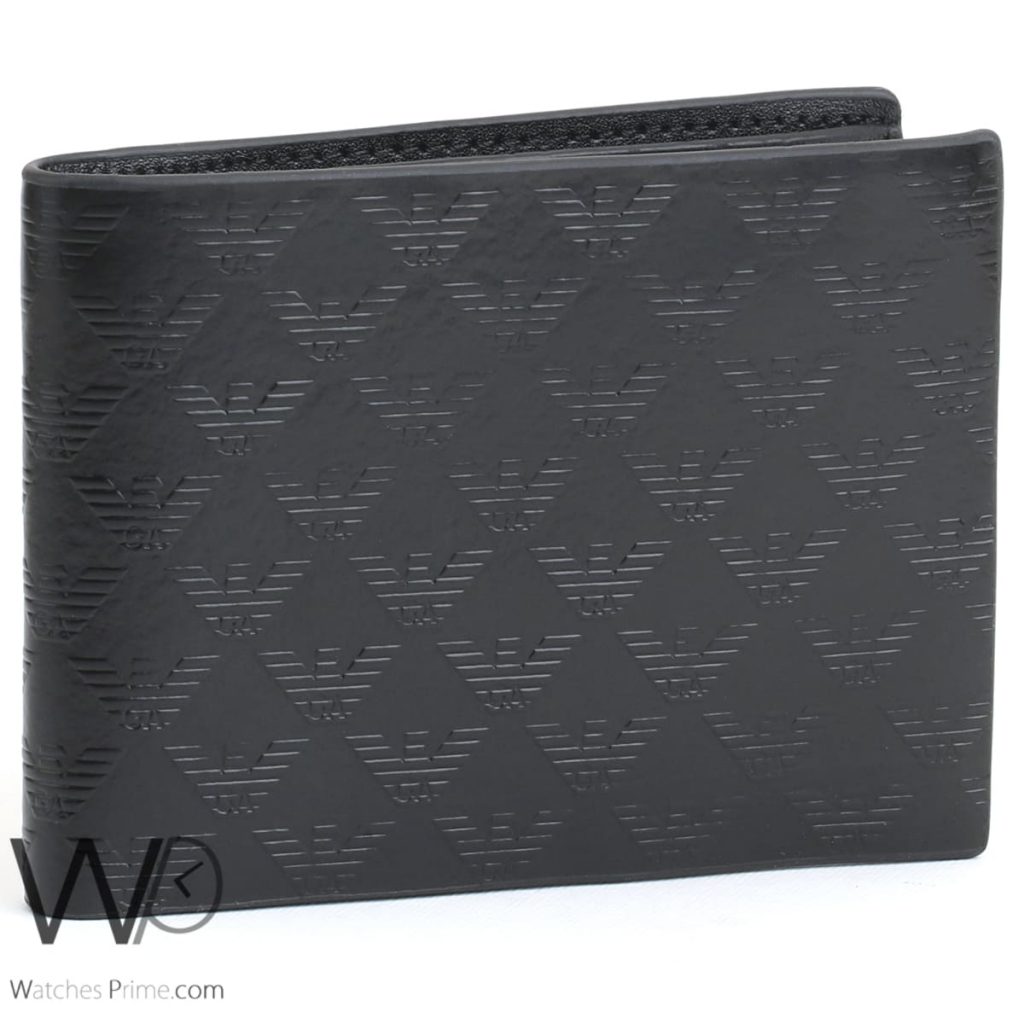 Giorgio Armani wallet for men black | Watches Prime