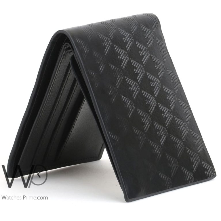 Armani wallet for men black Watches Prime