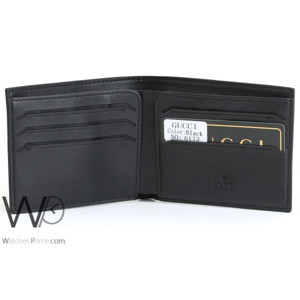 Gucci black wallet for men | Watches Prime