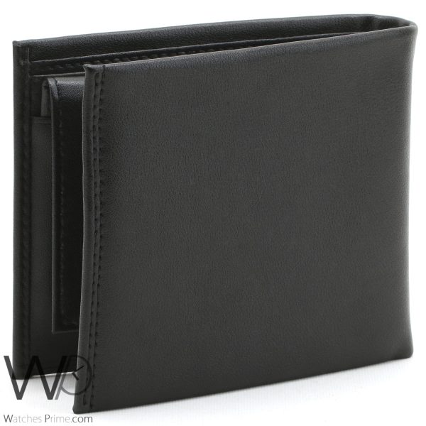 Guess leather wallet for men black | Watches Prime